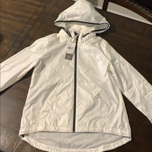 White windbreaker from adidas !!